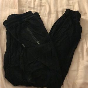 Black joggers